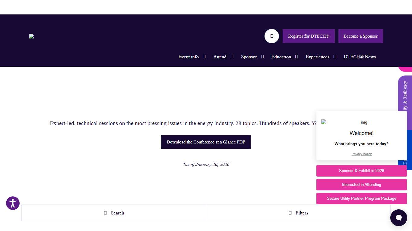 Event Agenda- DTECH®